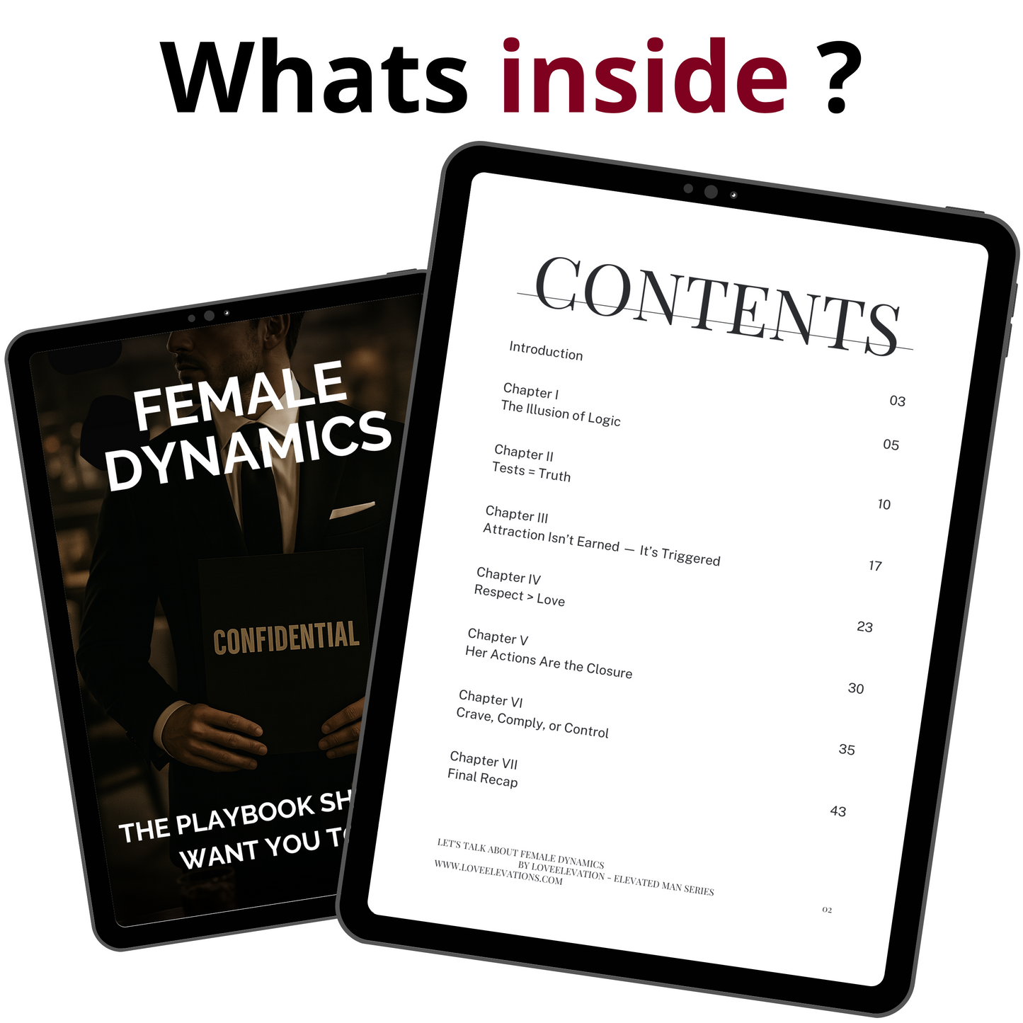 Elevated Man - Female Dynamics