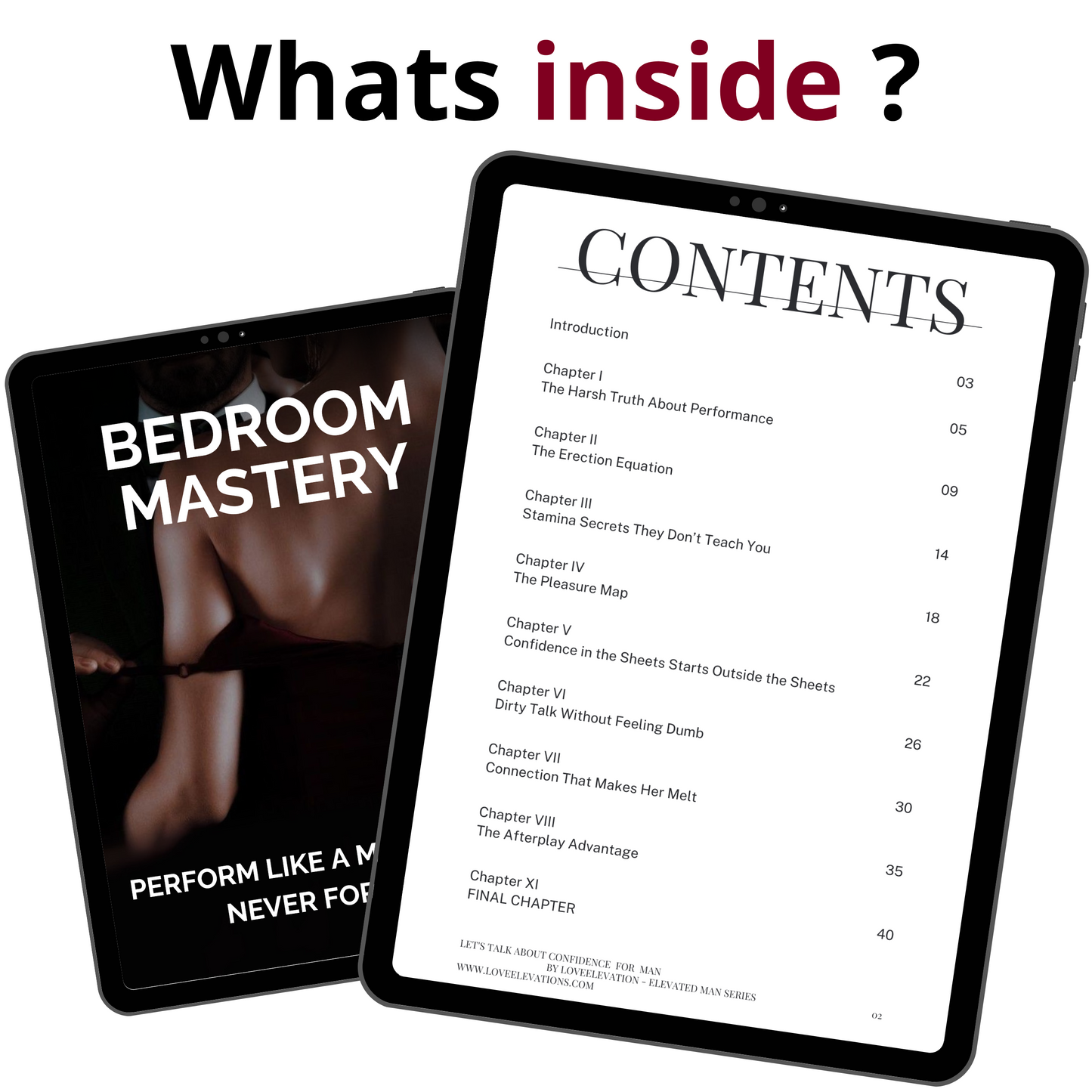Elevated Man - Bedroom Mastery