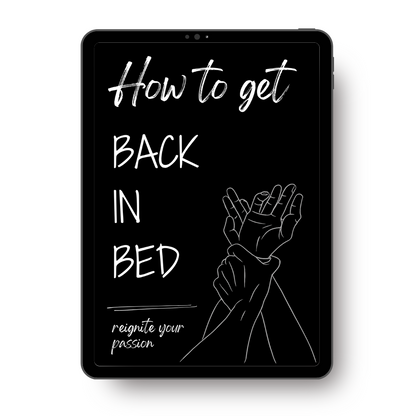 How to get back in bed